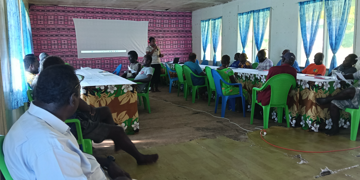 Church leaders during the one day workshop