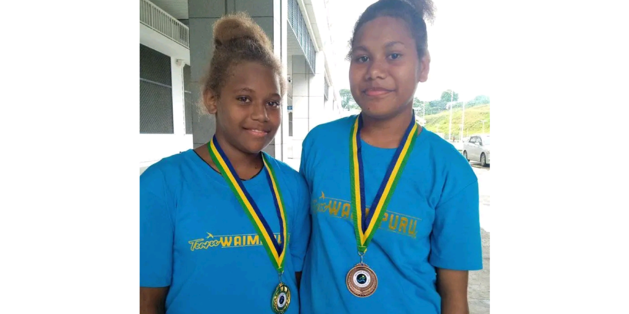 The javeline winners. Photo by Waimapuru Facebook