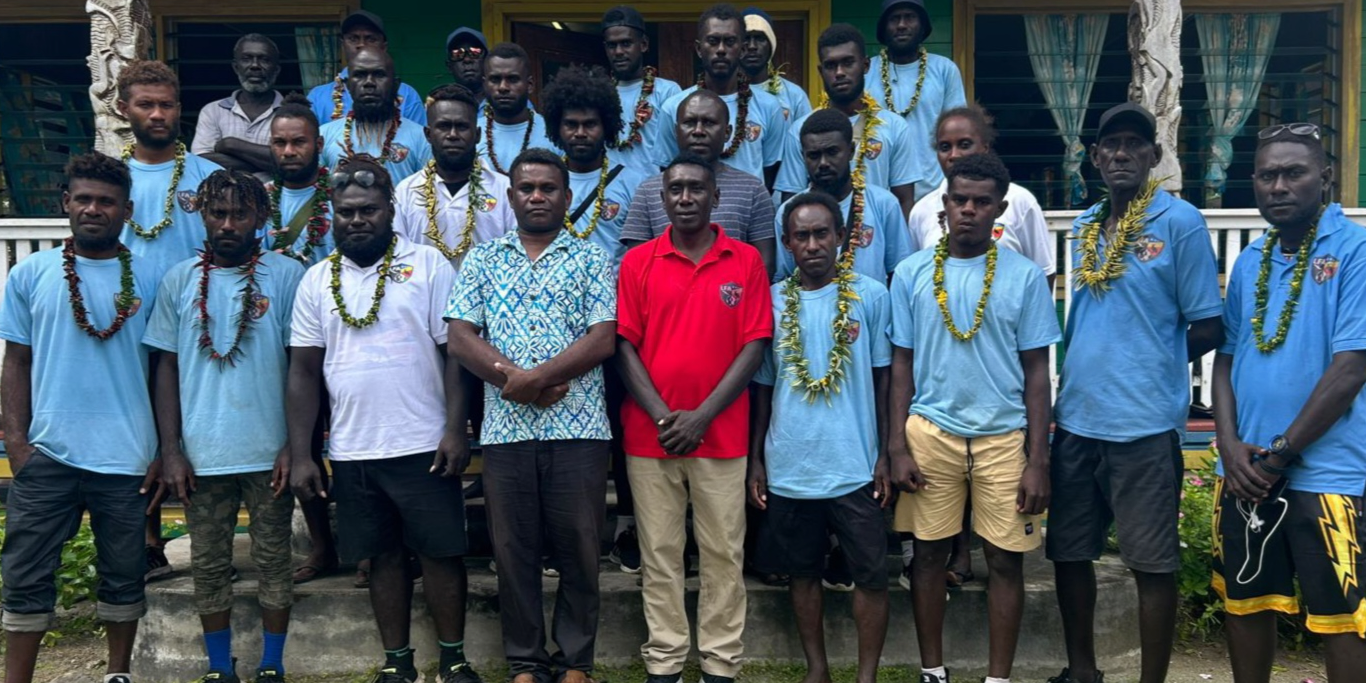 Kuvojo team with Premier Pitakaka, LFA Executive after their arrival