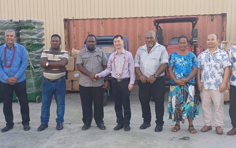 China donates livelihood supplies to Malaita