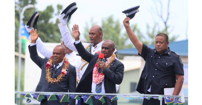 PM makes three happy cheers