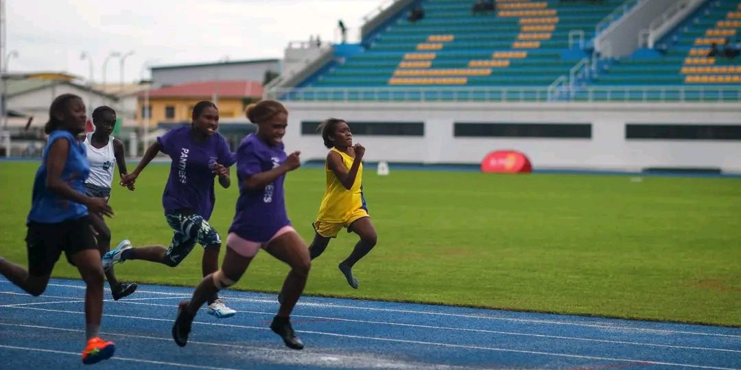 Panatina’s Javelyn blazed to victory in the junior girl’s final