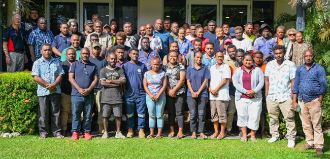 Participants of the 16th SIIP Workforce Skills Series workshop, focused on improving project planning, financial management, and long-term business growth