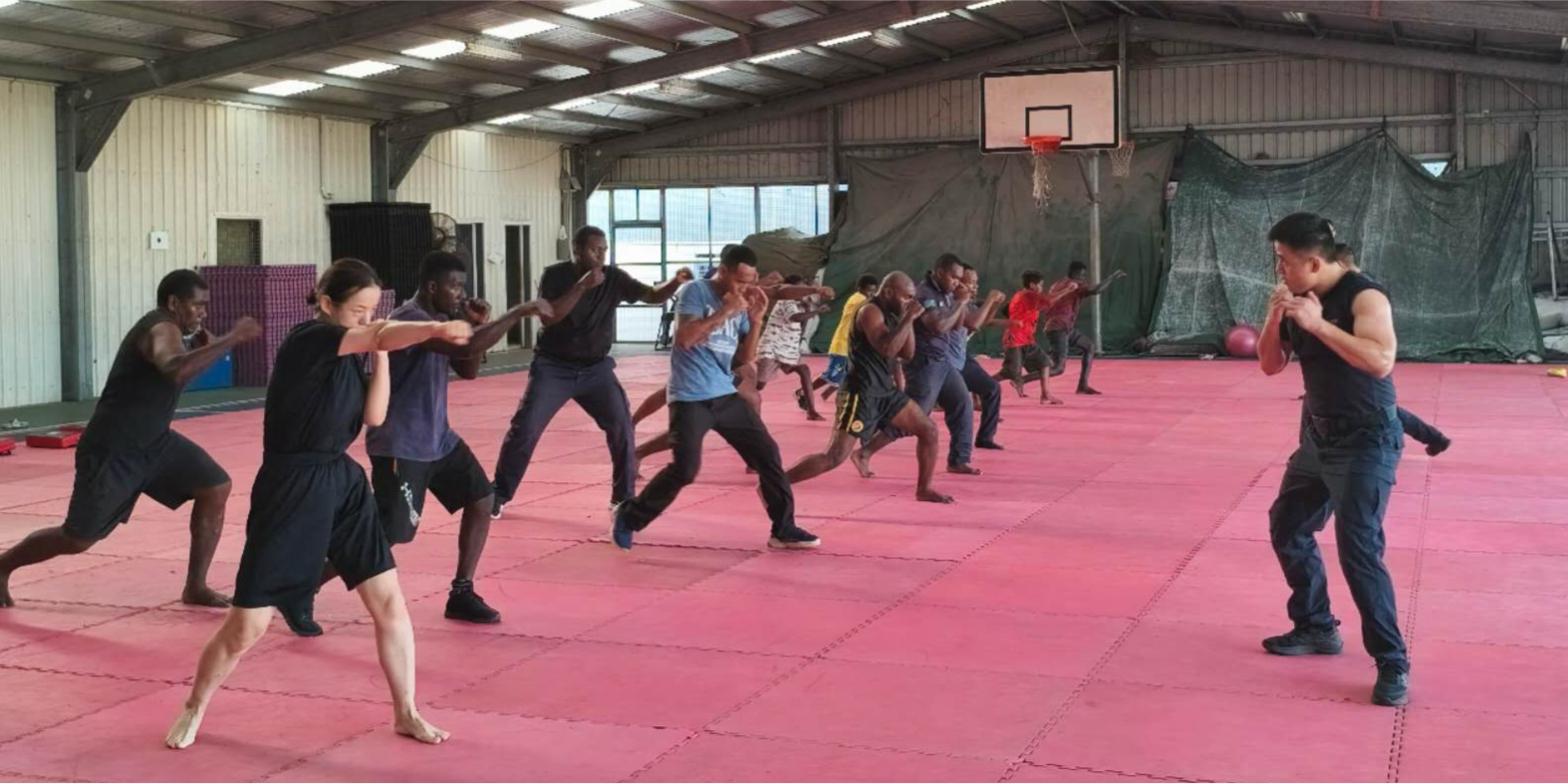 RSIPF on the traning course