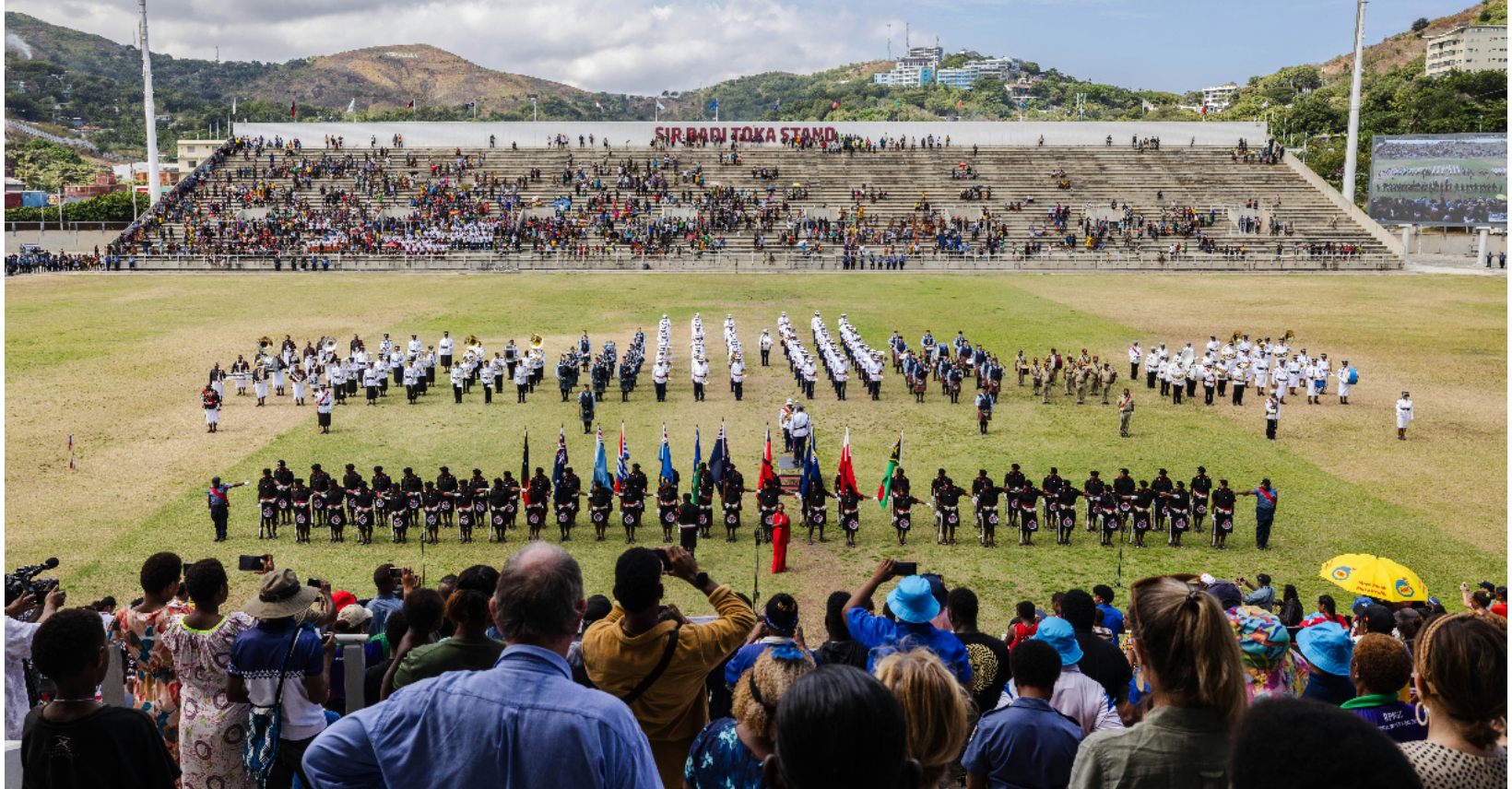 RSIPF band shines at Pacific Police show