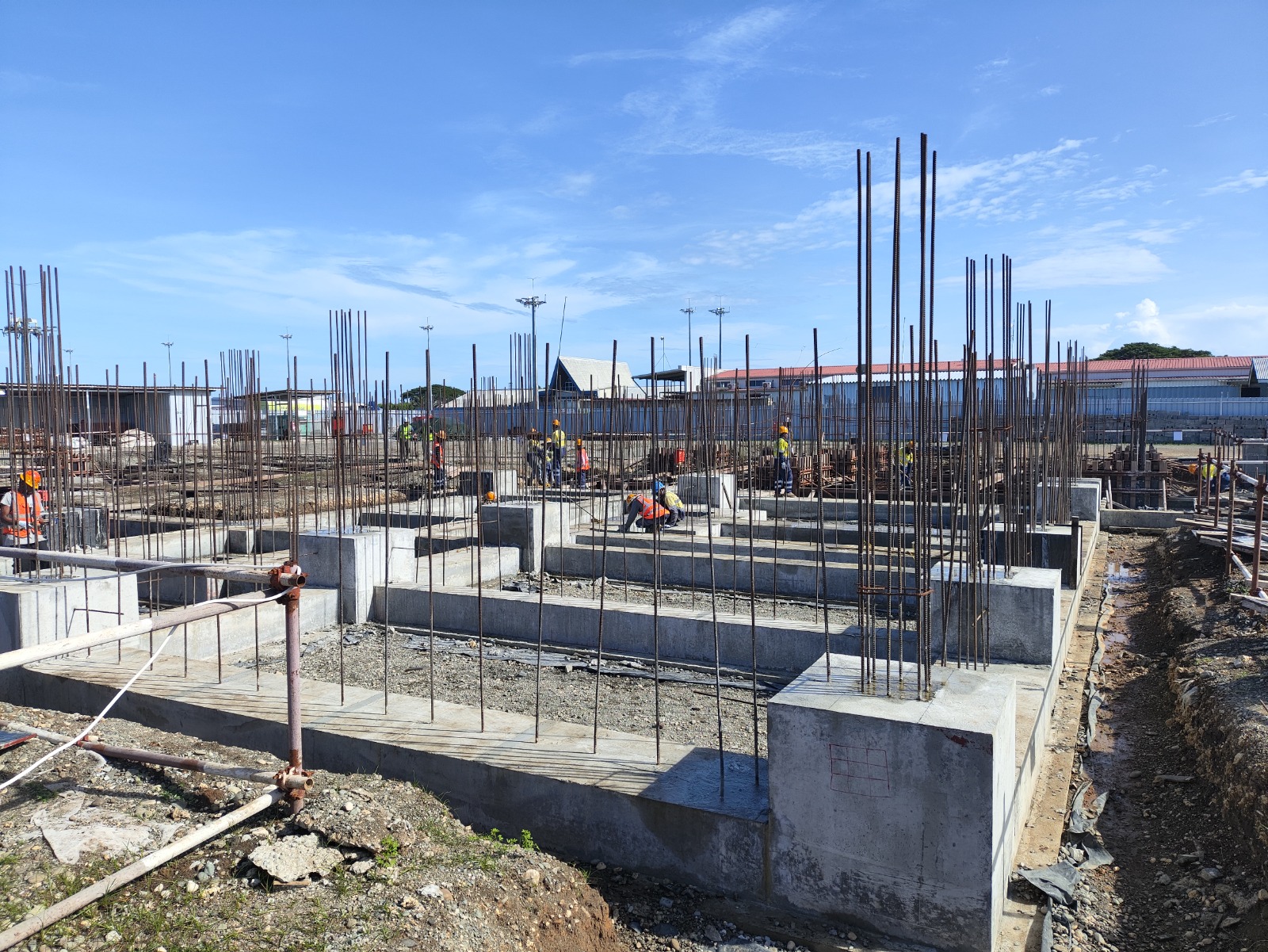 New rescue fire service station at airport makes progress