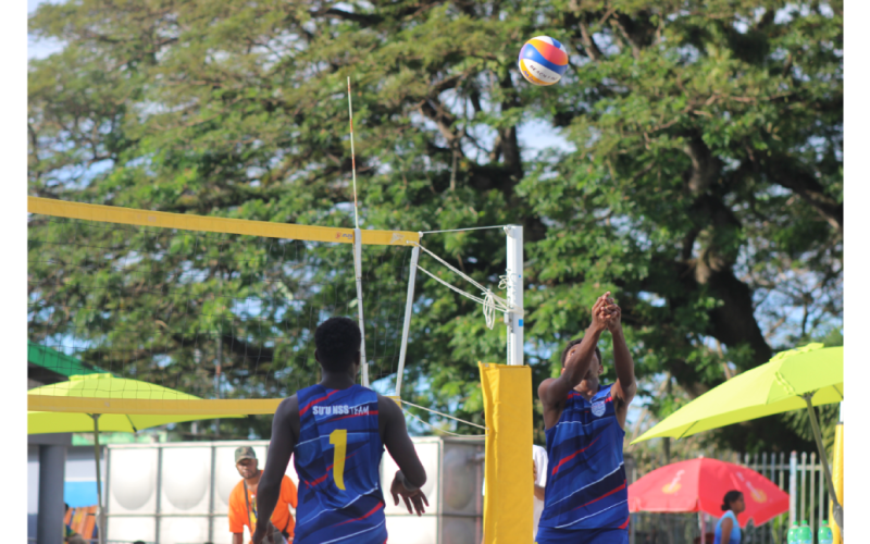Su’u boys secure beach v’ball quarterfinals spot