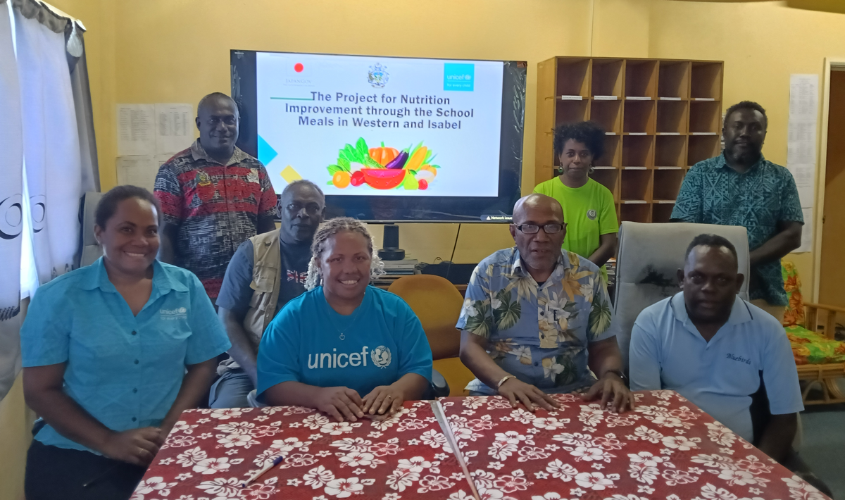 USD3M ‘School Meal Nutrition Project’ 