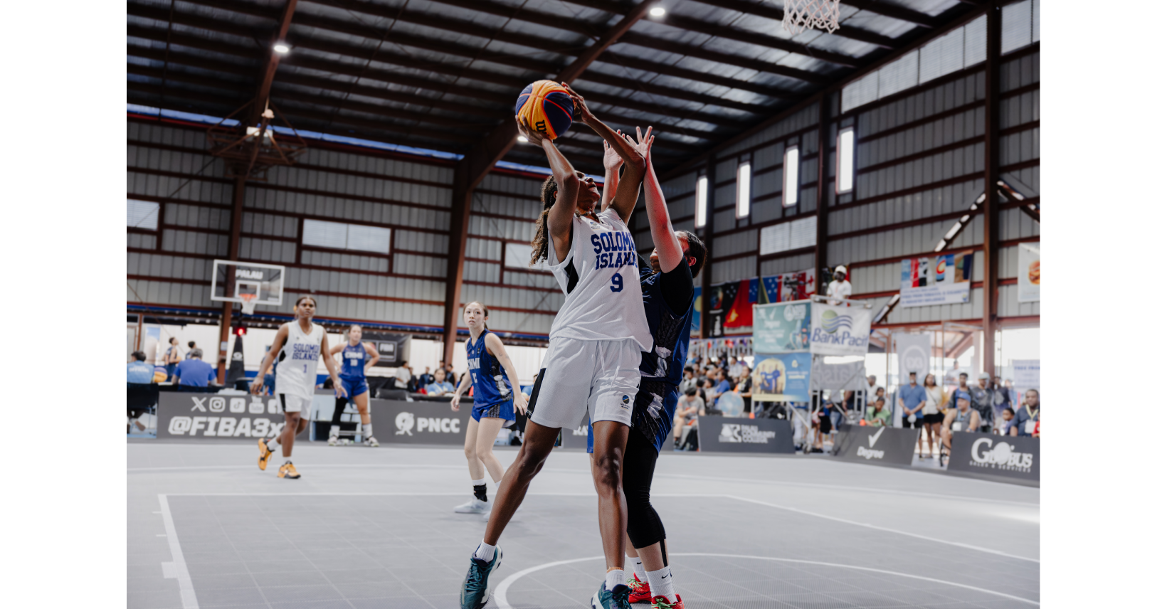 Strong start for Solomons women’s 3×3 b’ball at Pacific Mini Games