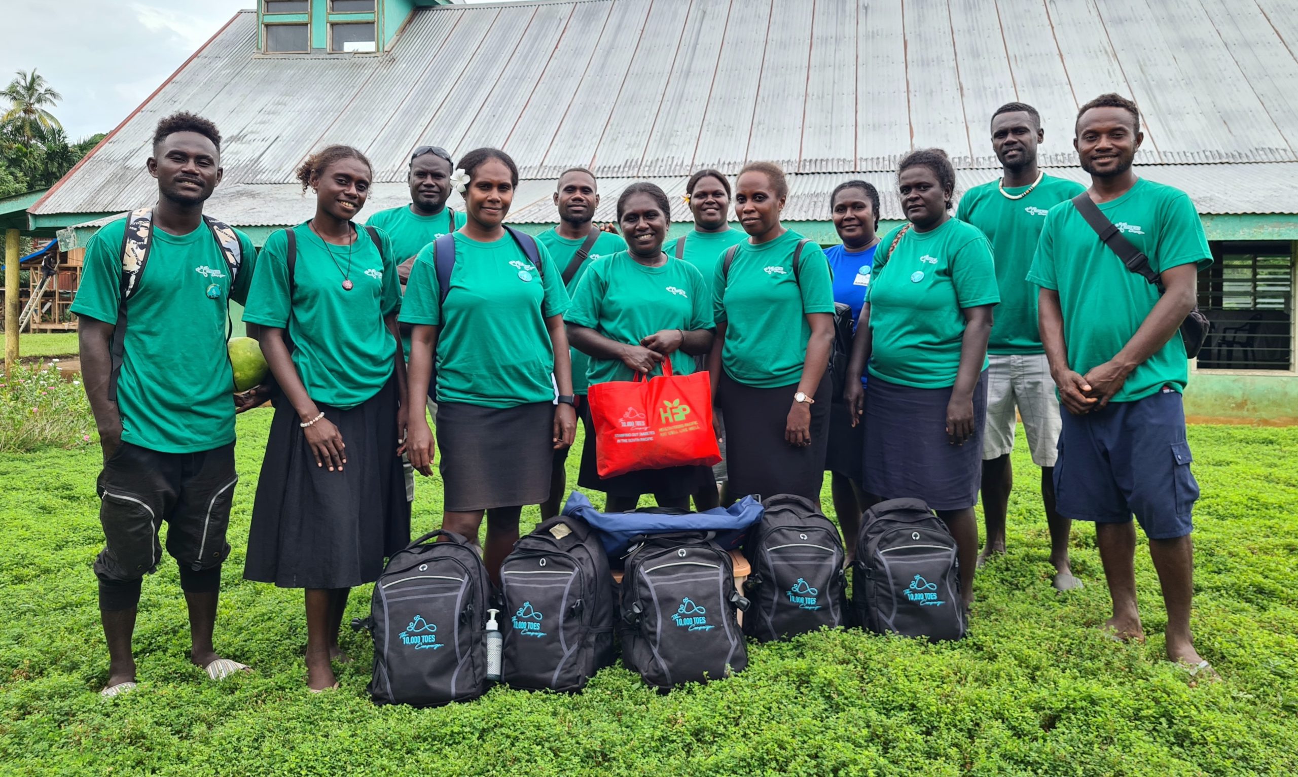 10,000 Toes campaign rolls out in Choiseul