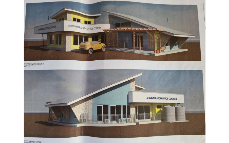 New admin complex for Choiseul on completion stage