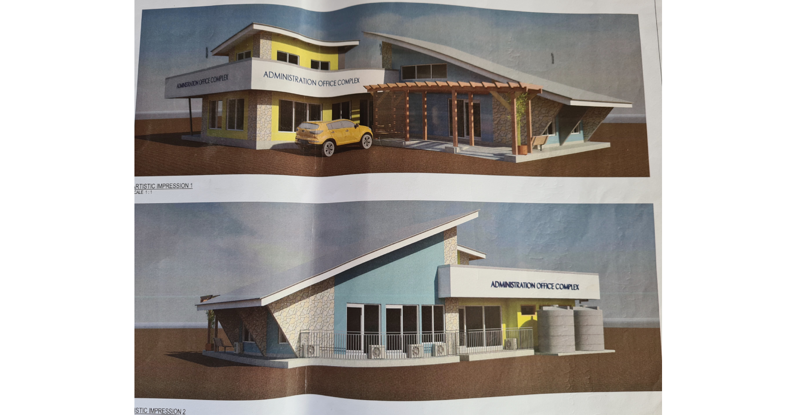 New admin complex for Choiseul on completion stage