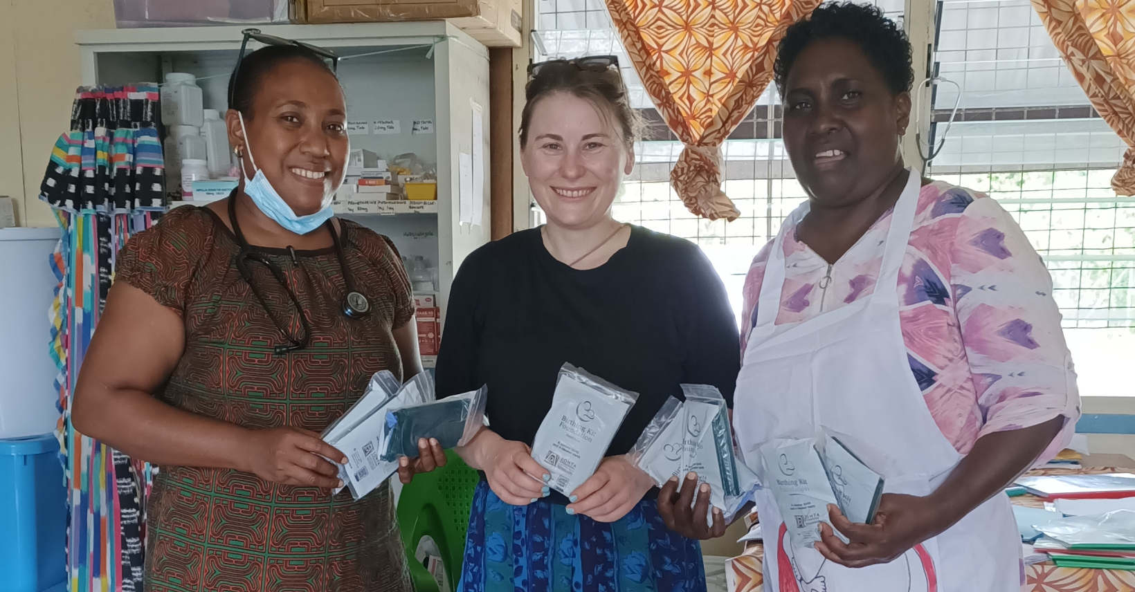 Helena Goldie Hospital receives birthing kits