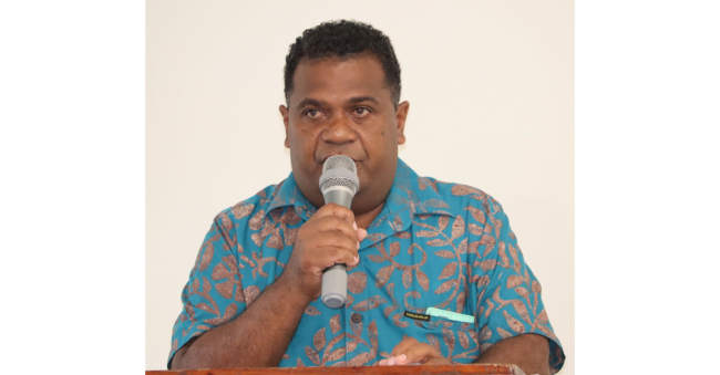 Commerce, Industry, Labour and Immigration Minister Hon. Trevor Manemahaga