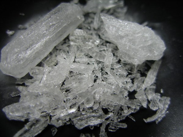 Foreigner nabbed over meth