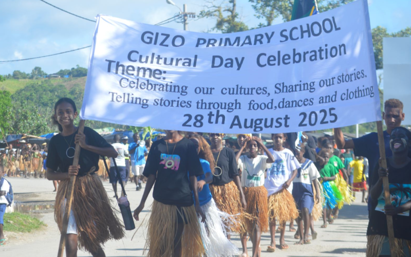 Gizo primary successfully hosts cultural day