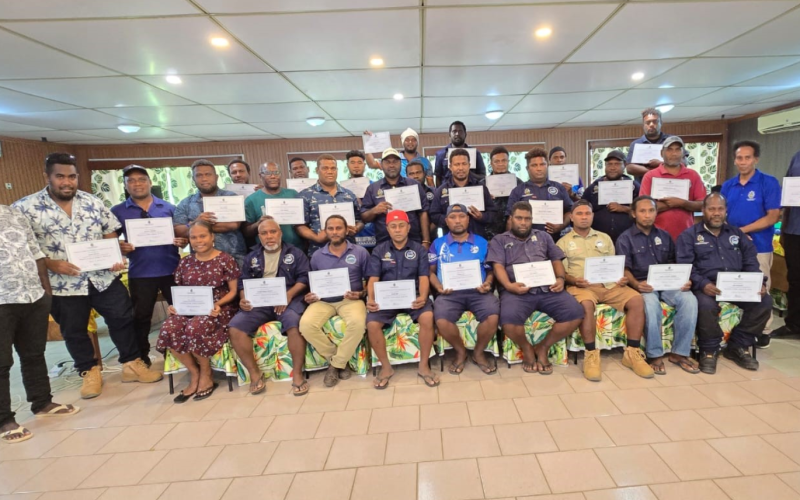 32 fisheries observers end public service training