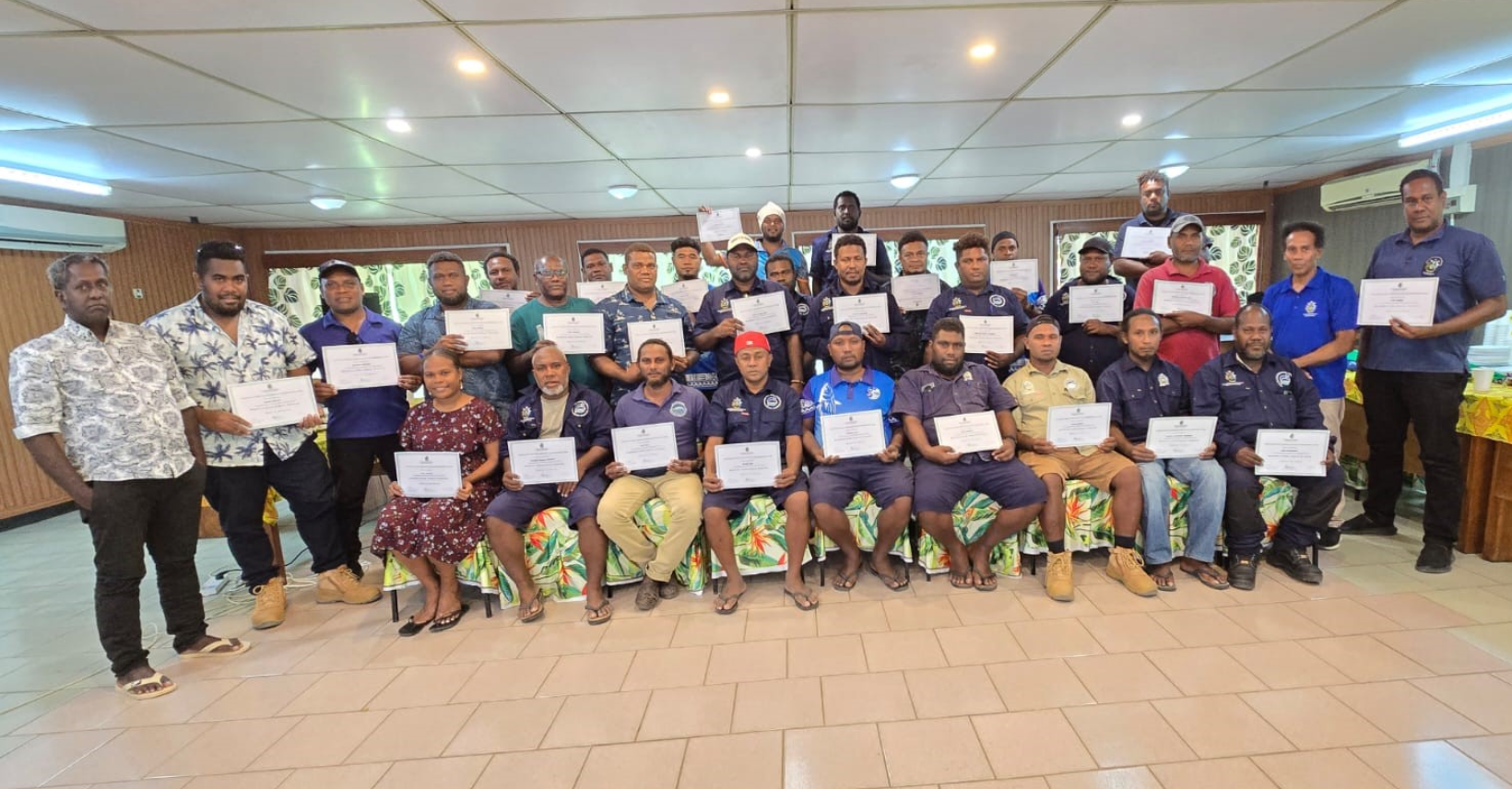 32 fisheries observers end public service training