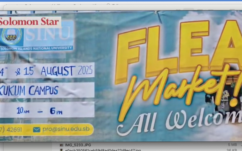 SINU organises two days Flea Market