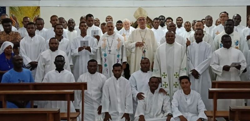 Apostolic Nuncio to PNG, SI visits Honiara
