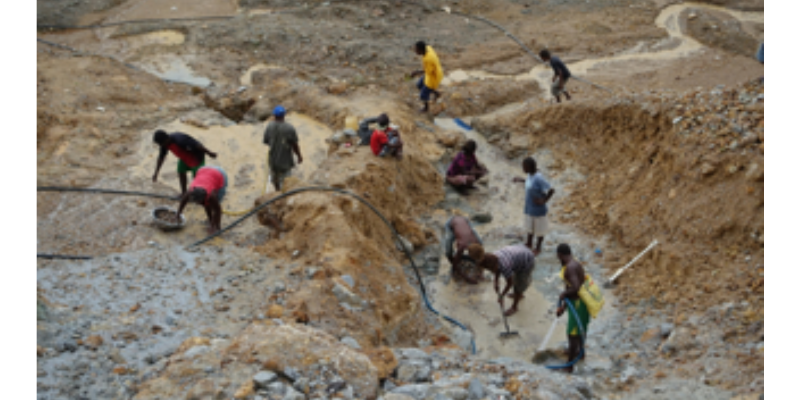 Illegal miners Photo courtesy ANU