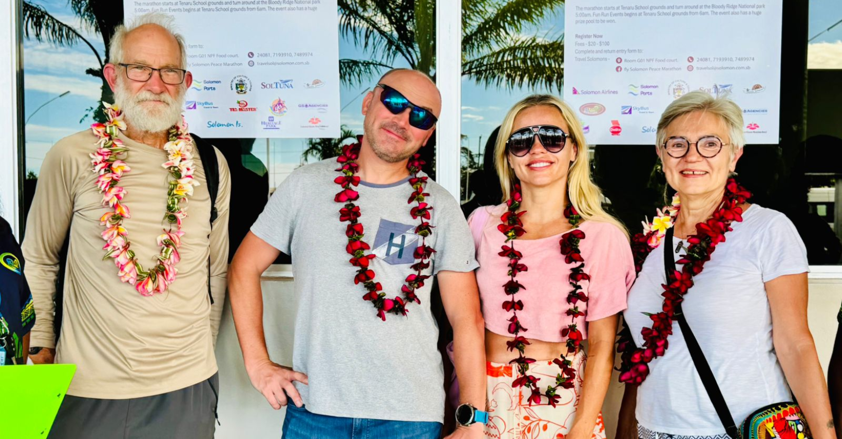 International runners arrive ahead of Peace Marathon