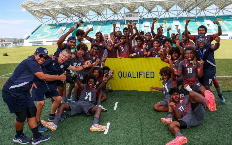 New Caledonia celebrates back-to-back U17 World Cup qualifications