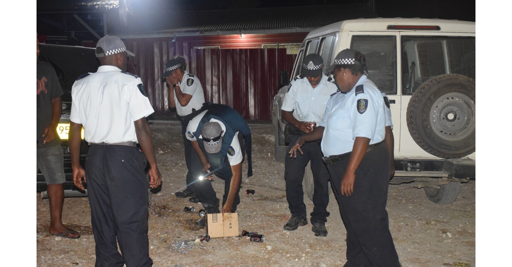 Report of alcohol related cases during operation