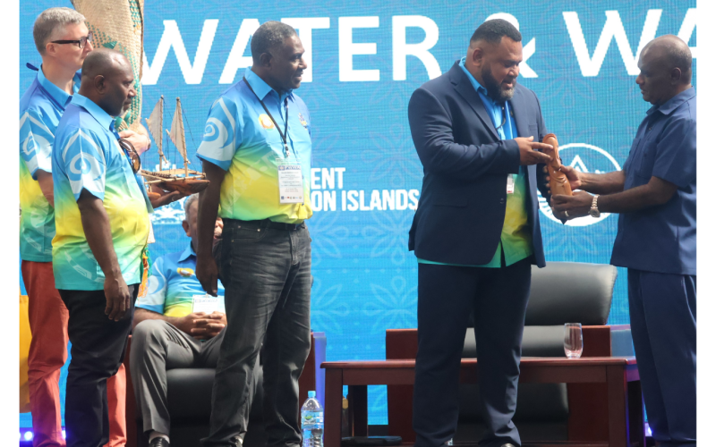 PM Manele says climate change threatens water security in the region