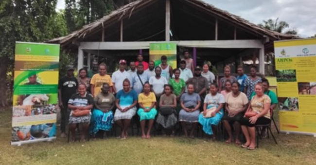 Participants at the training