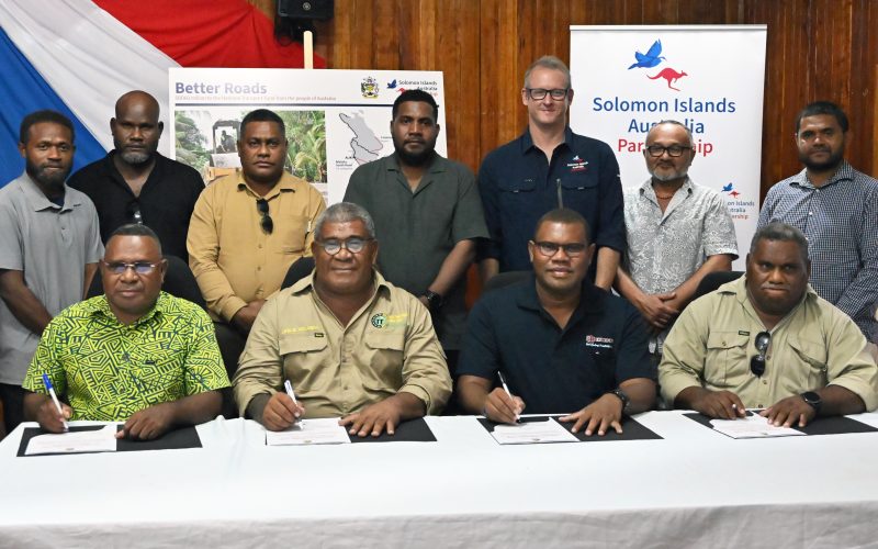 Aust’s support SBD60m road upgrades in Malaita