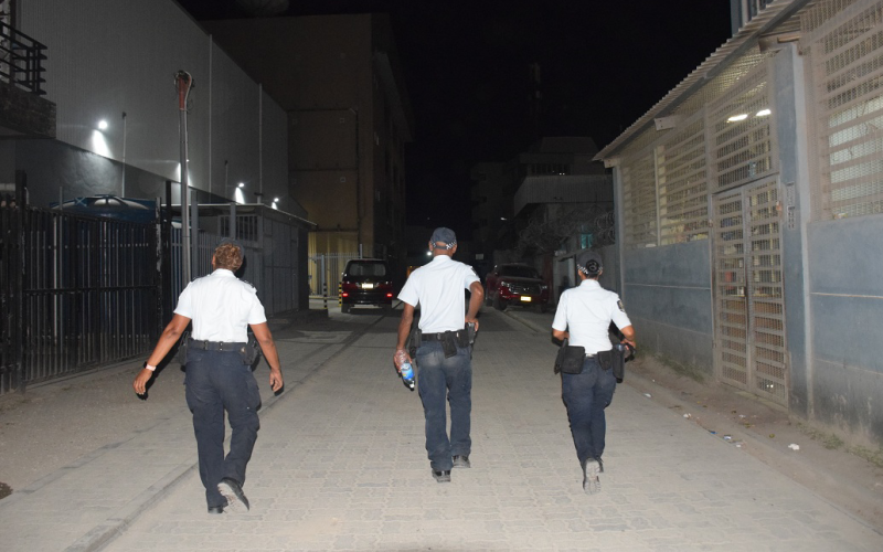 Officers caught engaged in illegal gambling