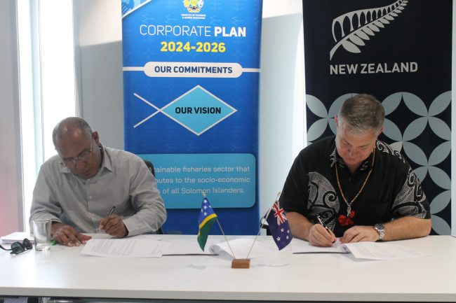 Signing of the grant