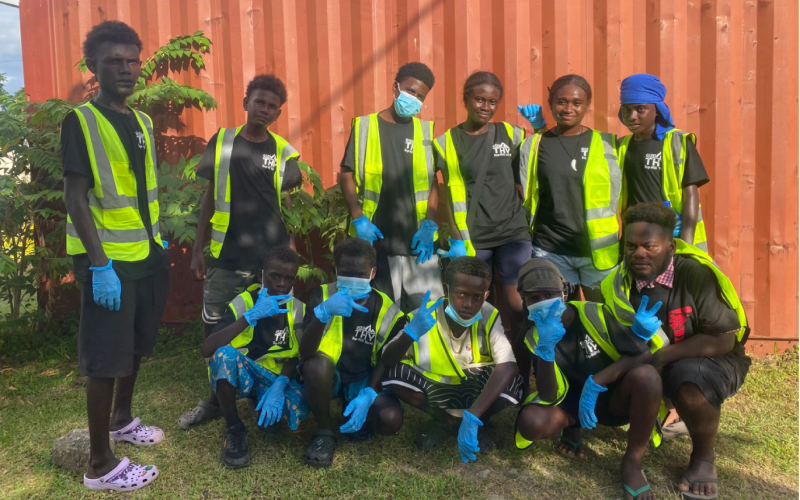 Tophill youths lead public awareness on waste segregation