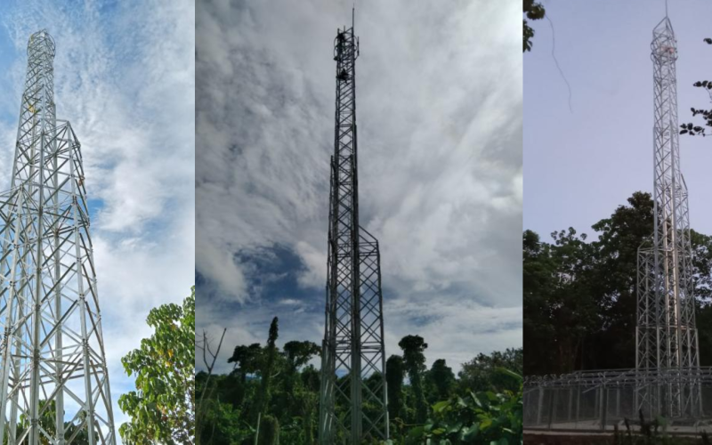 Five new towers now on line