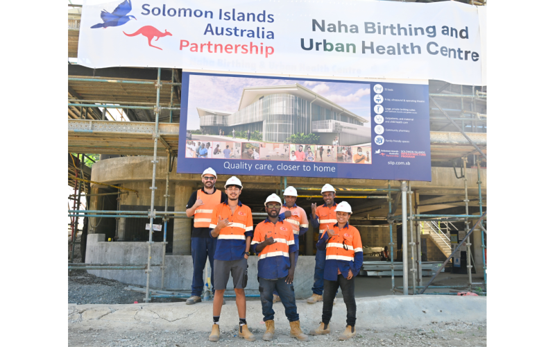 Apprentice students support Naha’s birthing, urban health centre