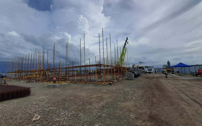 Construction of rescue fire service station progresses  