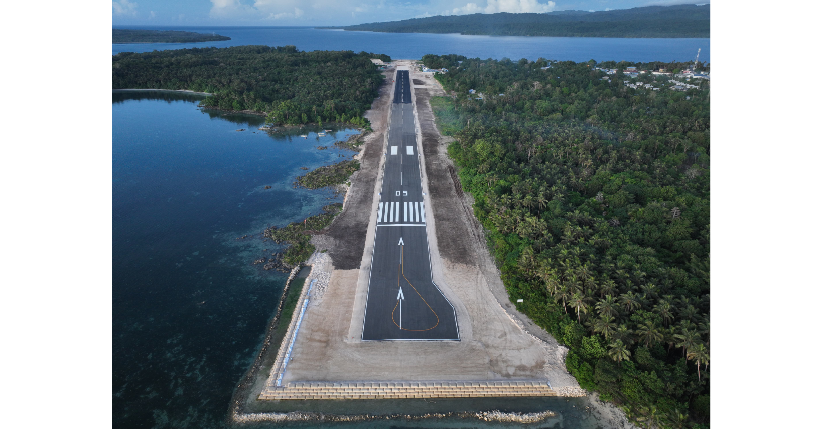 Lata airfield runway upgrade phase 1 complete