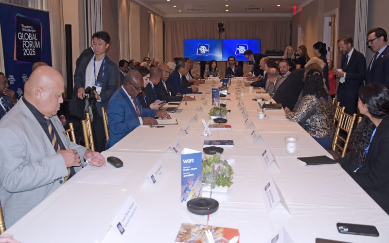 Solomons’ leadership in Ocean Governance at Bloomberg Global Forum highlighted