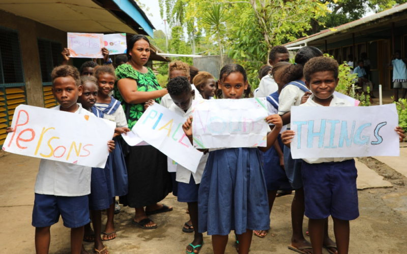 Gizo primary sch celebrates literacy day