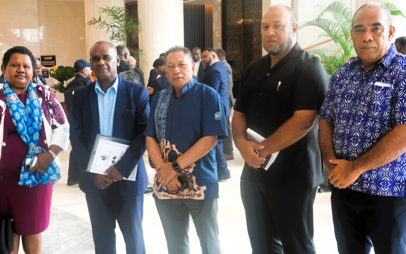 PM Manele in PNG for 50th independence celebrations