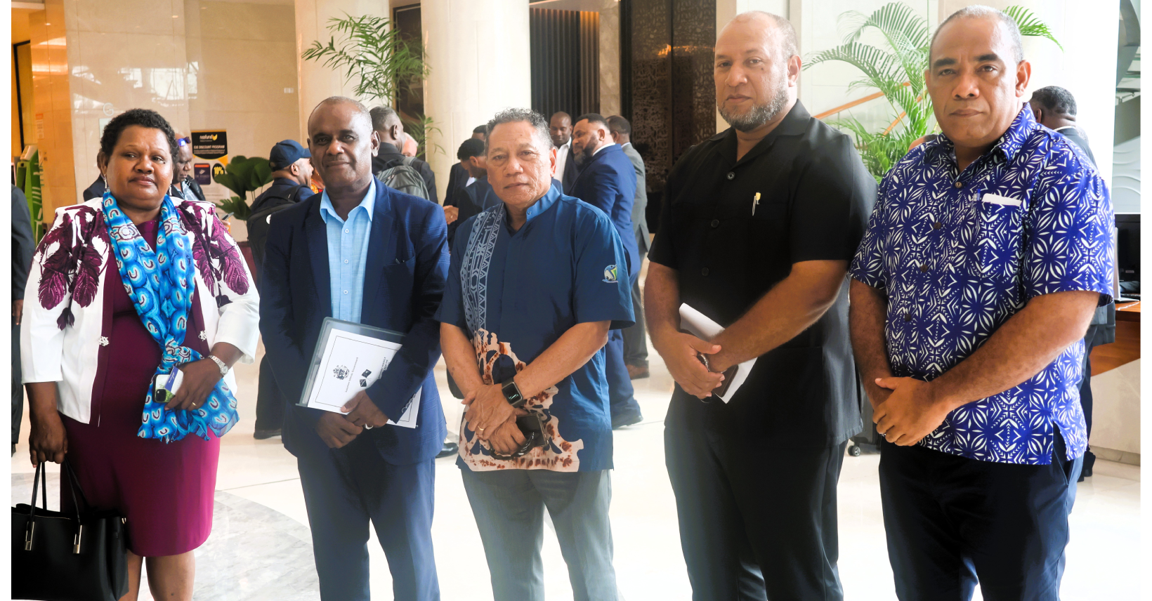 PM Manele in PNG for 50th independence celebrations