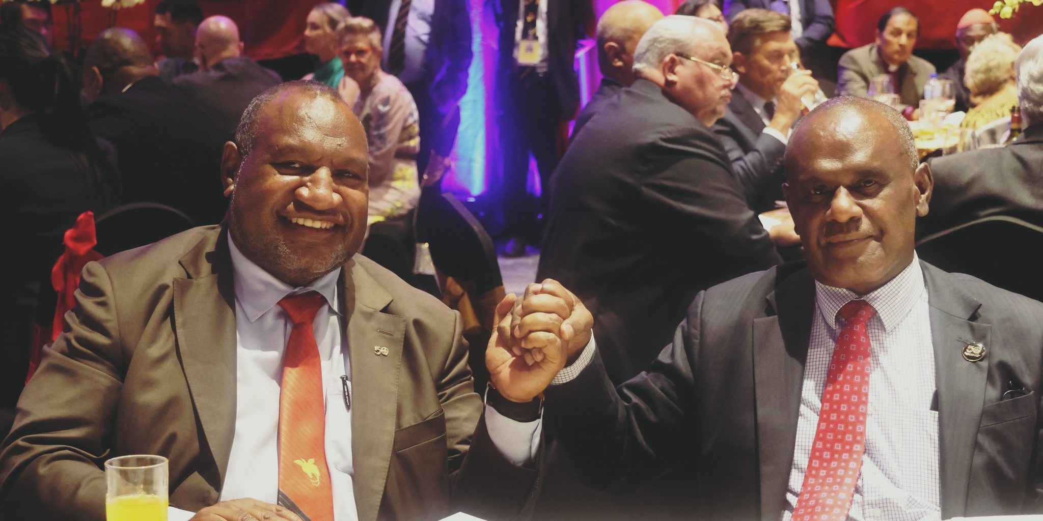 PM Marape and PM Manele