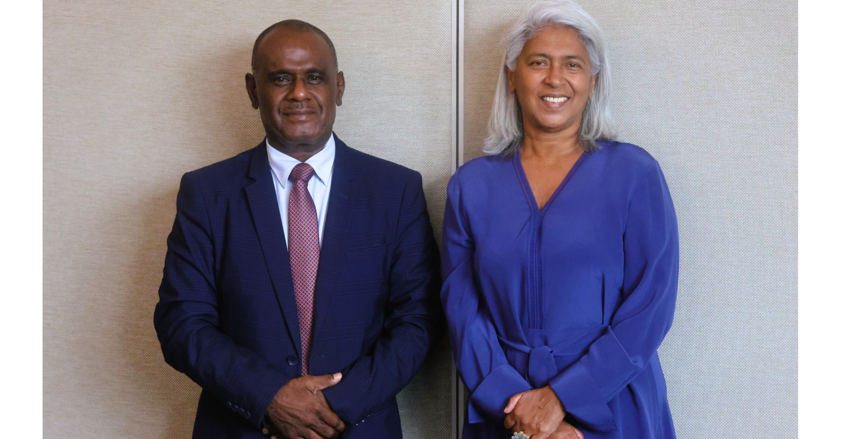 PM Manele meets French envoy to Pacific