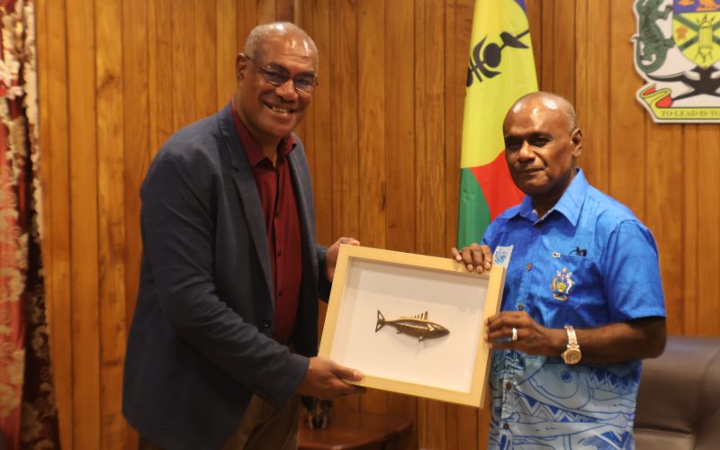 PM Manele holds bilateral discussion with New Caledonia President