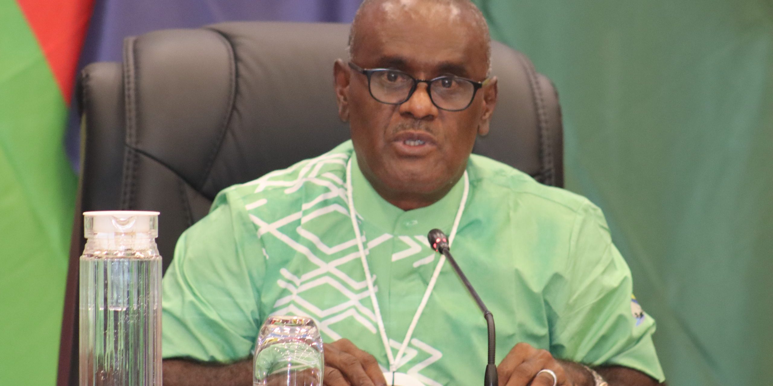 Prime Minister Honourable Jeremiah Manele