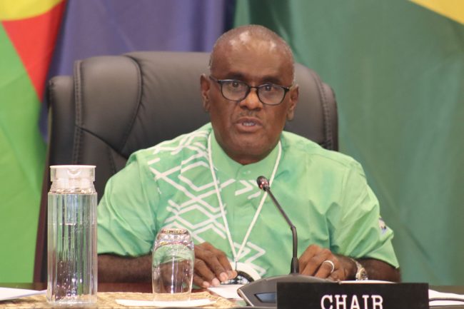 Prime Minister Honourable Jeremiah Manele