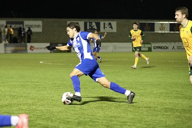 Rovu Boyers in action against Cumberland United in the preliminary play-off. Michael Raymond Photography