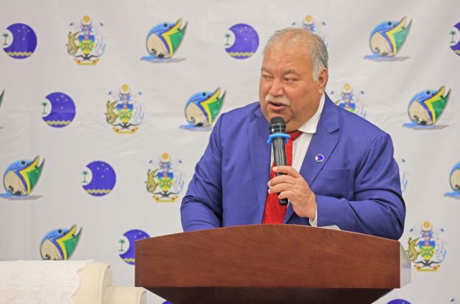 Secretary General H.E Baron Divavesi Waqa delivering his closing remarks at the Regional media workshop