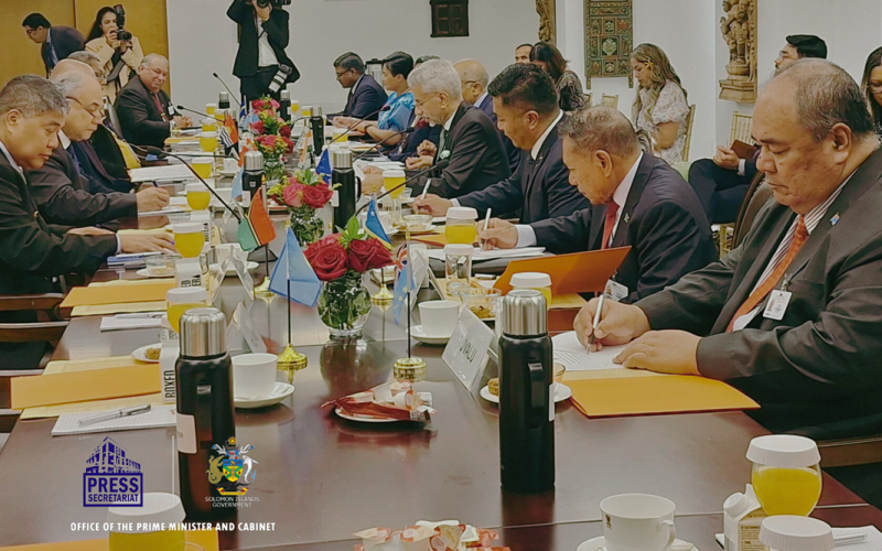 SI strengthens partnership with India at FIPIC Foreign Ministers’ Meeting